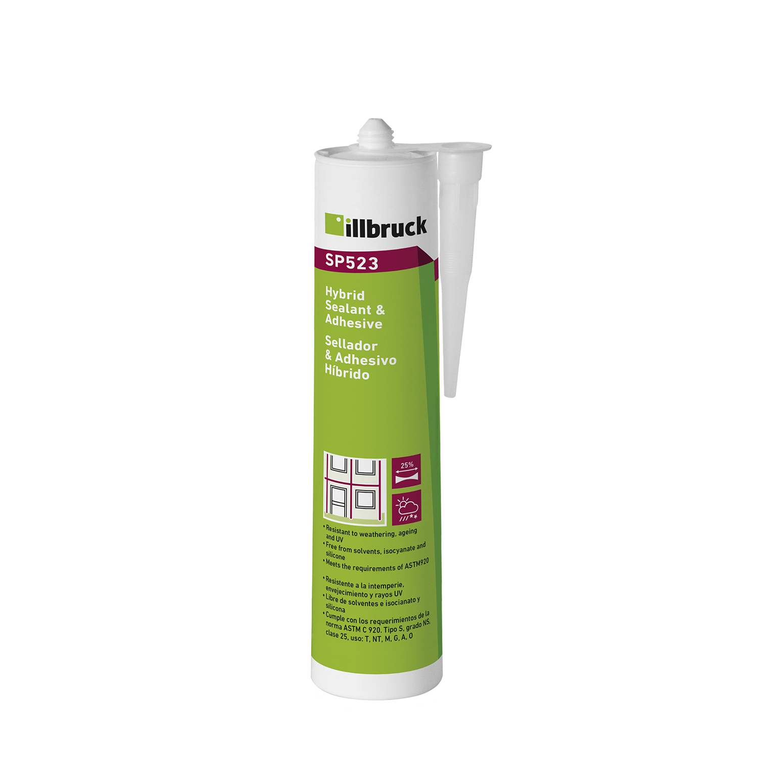 ILLBRUCK SP 523 GRIS - UNIDAD DE 310 ML.