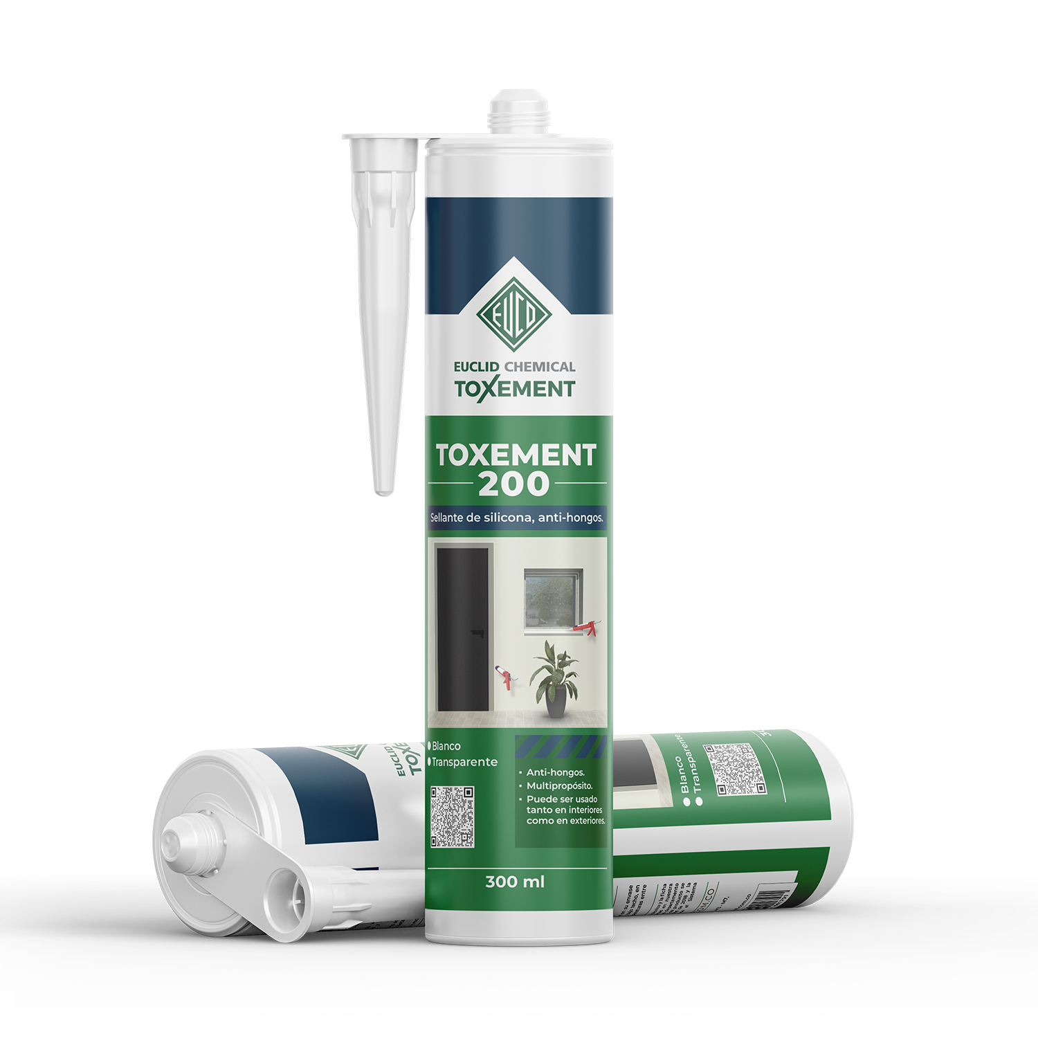 TOXEMENT 200 BLANCA - CARTUCHO DE 300 ML.