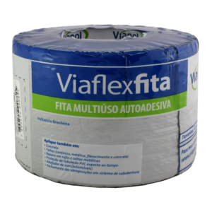 VIAFLEX Cinta AUTOADHESIVA ALUMINIO DE 10CM - ROLLO 10 M2