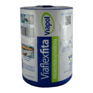 VIAFLEX CINTA AUTOADHESIVA ALUMINIO 20 CM - ROLLO 10 M2
